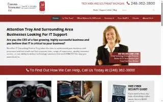 Computer Technologies, Inc. - Computer Support Troy website