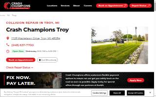 Crash Champions Collision Repair Troy
