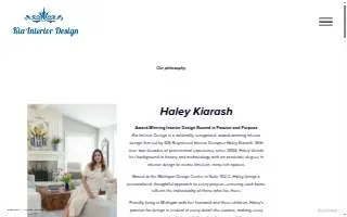 Kia Interior Design website