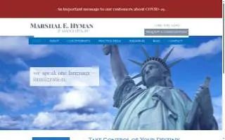 Marshal Hyman website