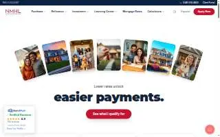 National Mortgage Home Loans of Troy website