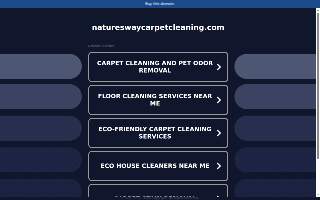 Nature's Way Carpet & Upholstery Cleaning