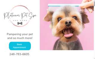 Platinum Pet Spa and More