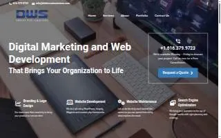 Dekker Web Solutions of Walker website