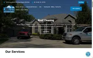 Kleen Roofs LLC website