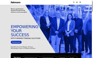 Rehmann (Formerly Walker, Fluke & Sheldon, PLC) website