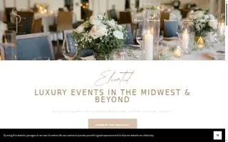 Shoreline Event Design website