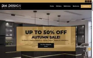 DM Design website