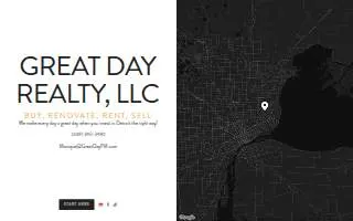 Great Day Property Management website