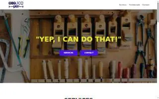 Odd Job Jay Handyman & Plumbing services of Warren website
