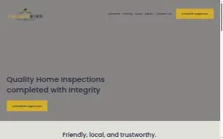 Yellow Bird Home Inspections website