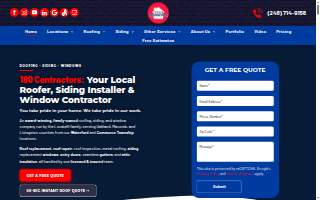 180 Contractors Roofing & Siding