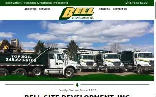 Bell Site Development website