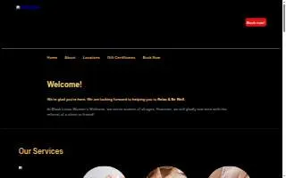 Black Lotus Women's Wellness website