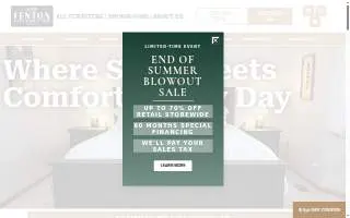 Fenton Home Furnishings website