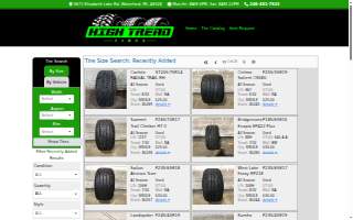 High Tread Tires