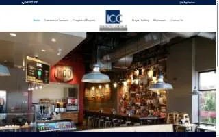 Independence Commercial Construction, Inc. website