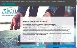 ARCH Physical Therapy and Sports Medicine of Waverly website