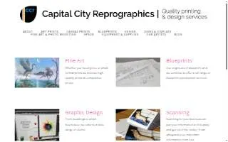 Capital City Reprographics Inc website