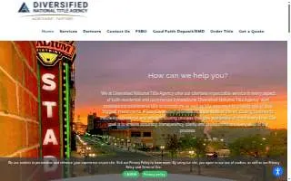 Diversified National Title of Waverly website