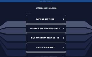 Patient Central - Primary Care/Urgent Care