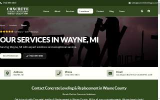 Concrete Leveling & Replacement of Wayne