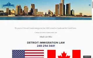 Detroit Immigration website
