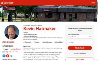 Kevin Hatmaker - State Farm Insurance Agent website