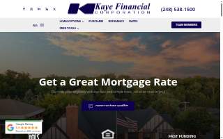 Kaye Financial Corporation of West Bloomfield