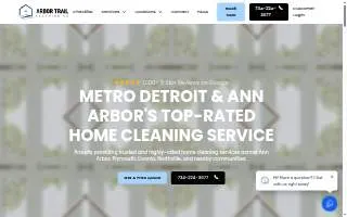 Arbor Trail Cleaning Co of Westland website
