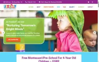 Froebel Child Care & Montessori School website