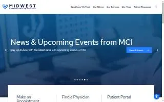 Midwest Cardiology Associates P.C. of Westland website