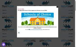Westland Senior Resources website