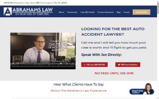 Abrahams Law - Car Accident and Personal Injury Lawyer of Wixom