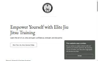 Twisted Gi Jiu Jitsu Academy website