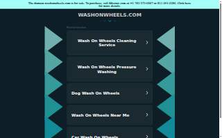 Wash On Wheels