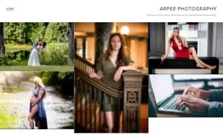 Arpee Photography website