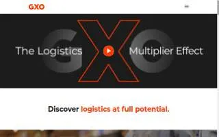 GXO of Wyandotte website