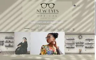 New Eyes Optical website