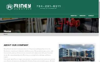 Riney Electric website