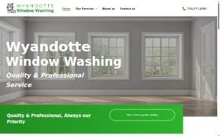 Wyandotte Window Washing website