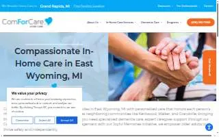 ComForCare of Wyoming website