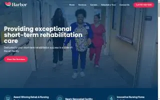 Harbor Post Acute Center website