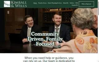 Kimball & Wells, PLLC of Wyoming website