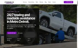 Prime O Towing website