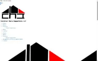 Carlstrom Home Inspections LLC website