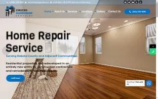 Chucks Handyman Service website