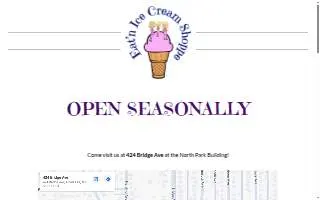 Eat'n Ice Cream Shoppe website
