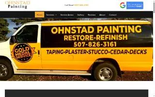 Ohnstad Painting website