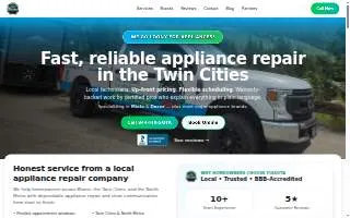 Fixsota Appliance SolutionZ website